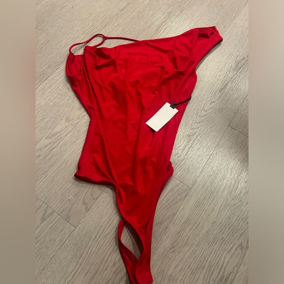 ASTR Asymmetrical Bodysuit Size XS - Picture 1 of 2